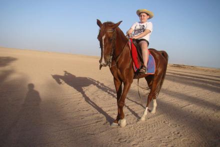 Horse riding